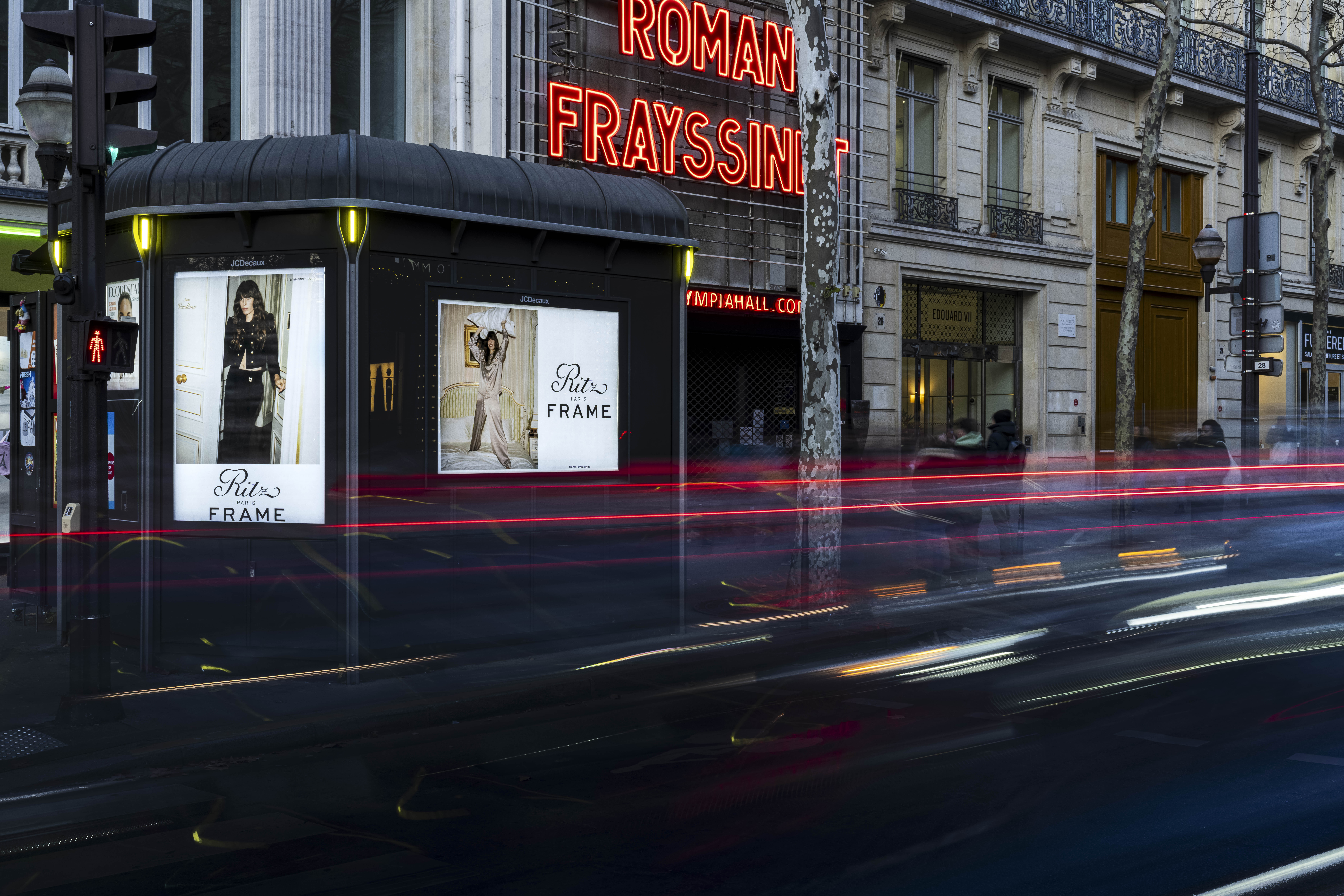 Visuel principal campagne Frame avec Gisèle Bündchen – Paris, Fashion Week